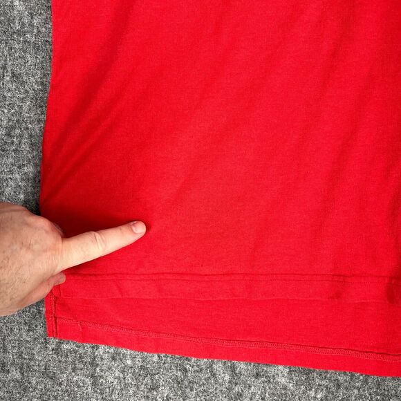 Championship Links Shirt Mens Extra‎ Large Red Golf Polo Rugby 90s Clubhouse - Picture 3 of 7